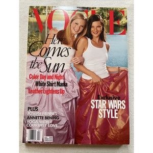 New Vintage VOGUE Magazine April 1999 KATE MOSS & MAGGIE RIZER By Steven Meisel